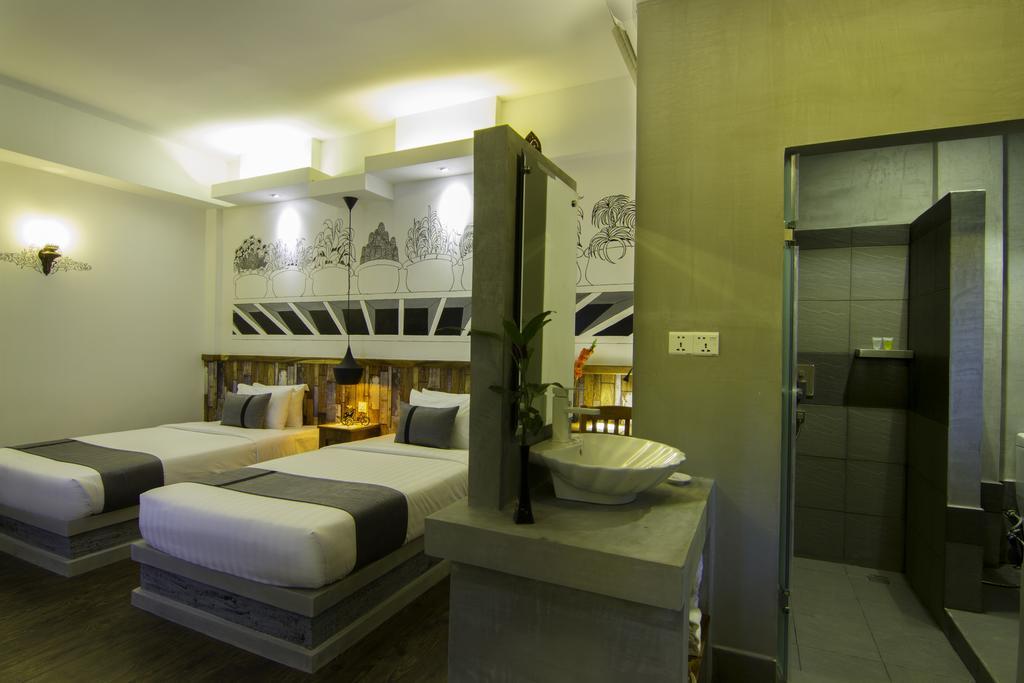 Double Leaf Boutique Hotel Phnom-Penh Kamer foto